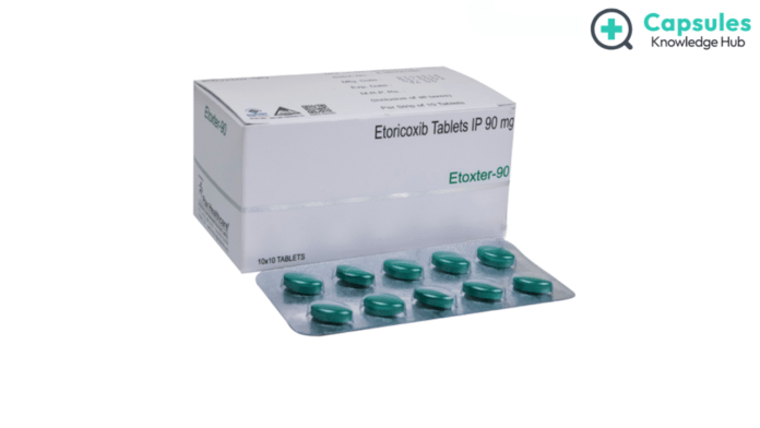 Etoricoxib 90 mg Tablet Uses in Hindi लाभ, उपयोग, नुकसान और कीमत Etoricoxib 90 mg Tablet Uses in Hindi: लाभ, उपयोग, नुकसान और कीमत