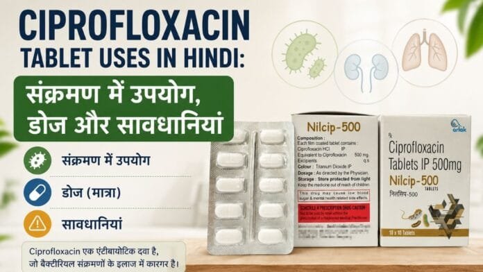 Ciprofloxacin Tablet Uses in Hindi
