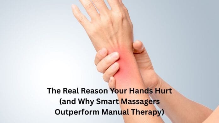 The Real Reason Your Hands Hurt (and Why Smart Massagers Outperform Manual Therapy) The Real Reason Your Hands Hurt (and Why Smart Massagers Outperform Manual Therapy)